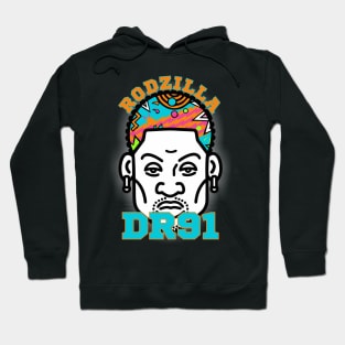 Dennis Rodman - Rodzilla Hoodie